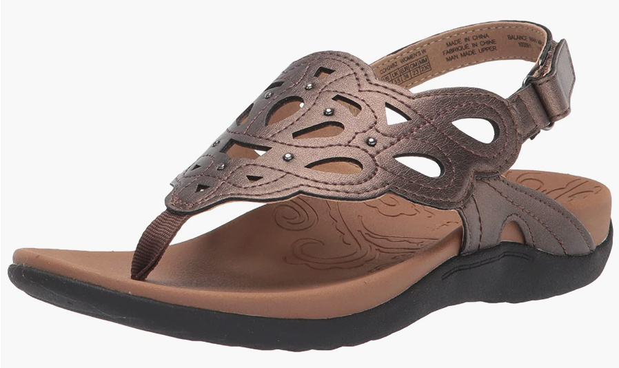 Woman within wide width on sale sandals